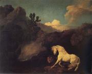 George Stubbs A Horse Frightened by a Lion china oil painting artist